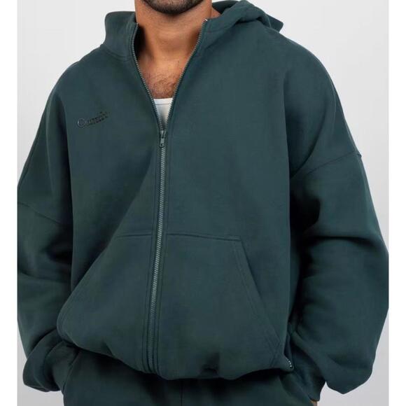 Comfrt Other - Comfrt Unisex Adult Green Full Zip Hoodie Size Large NWOT